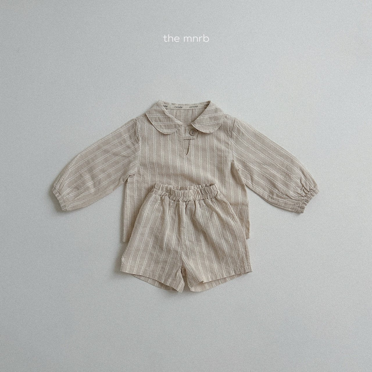 [minirobe] Toto check blouse