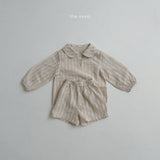 [minirobe] Toto check blouse