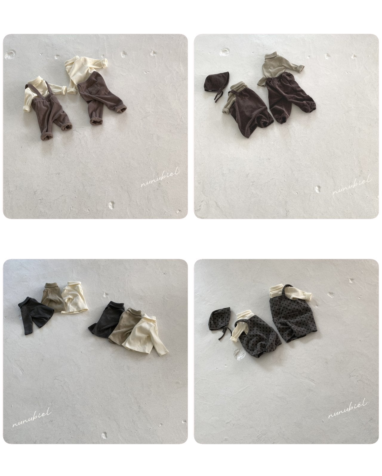 ［nunubiel］Double turtleneck