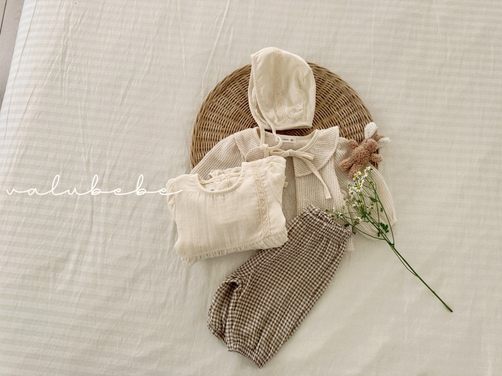 ［valubebe］Embossing pants