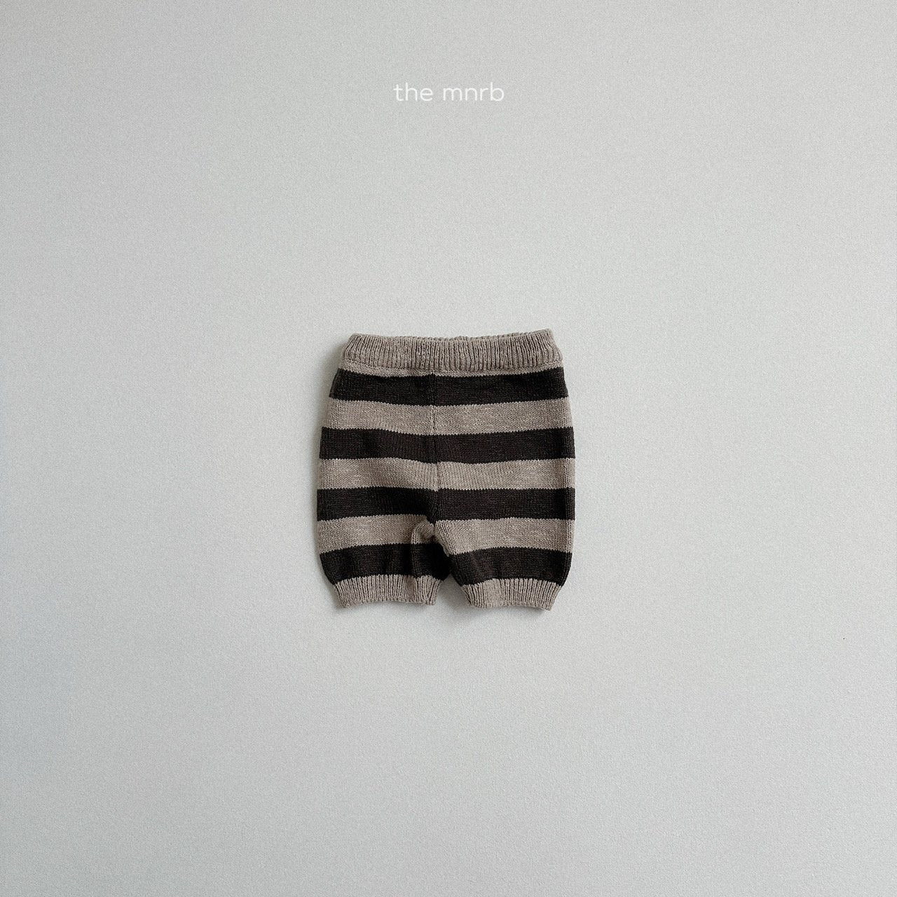 [minirobe] Striped knit pants