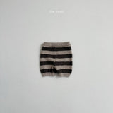[minirobe] Striped knit pants