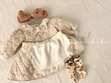 ［valubebe］Dot color quilting one-piece (baby)