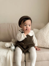 ［mimi market］Olly suspender rompers