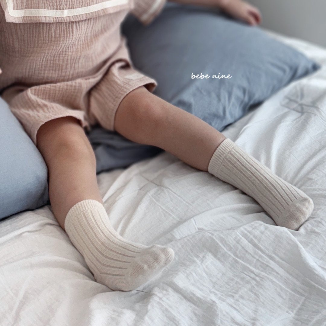 ［bebenine］Butter Knee Socks Set