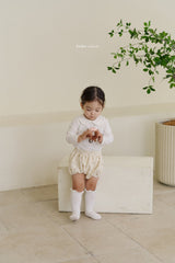 ［bebenine］Soft Round Collar Tee