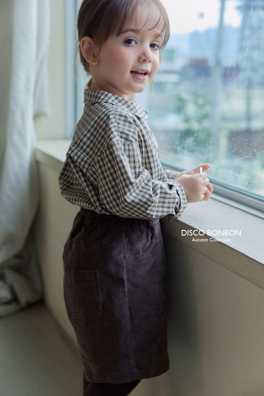 ［DISCO BONBON］Corduroy span pants