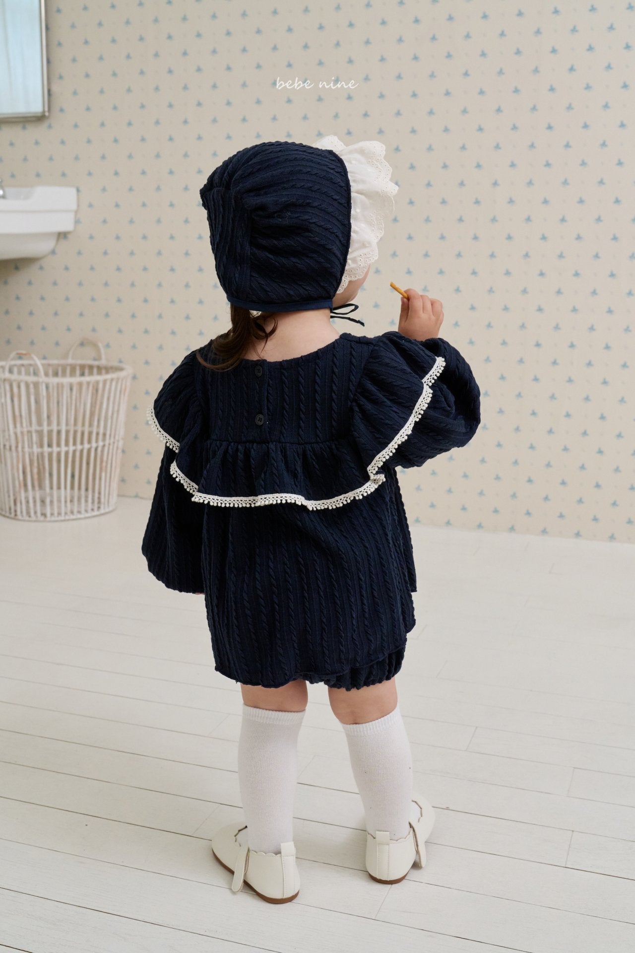 ［bebenine］Miel Knit Bloomer Set