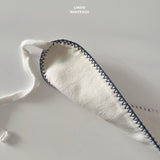 ［LINDO］Mellow embroidery ear muffler