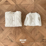 ［BELLOT］Alpha wool cardigan (baby)