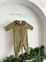 ［monbebe］Noel sailor rompers
