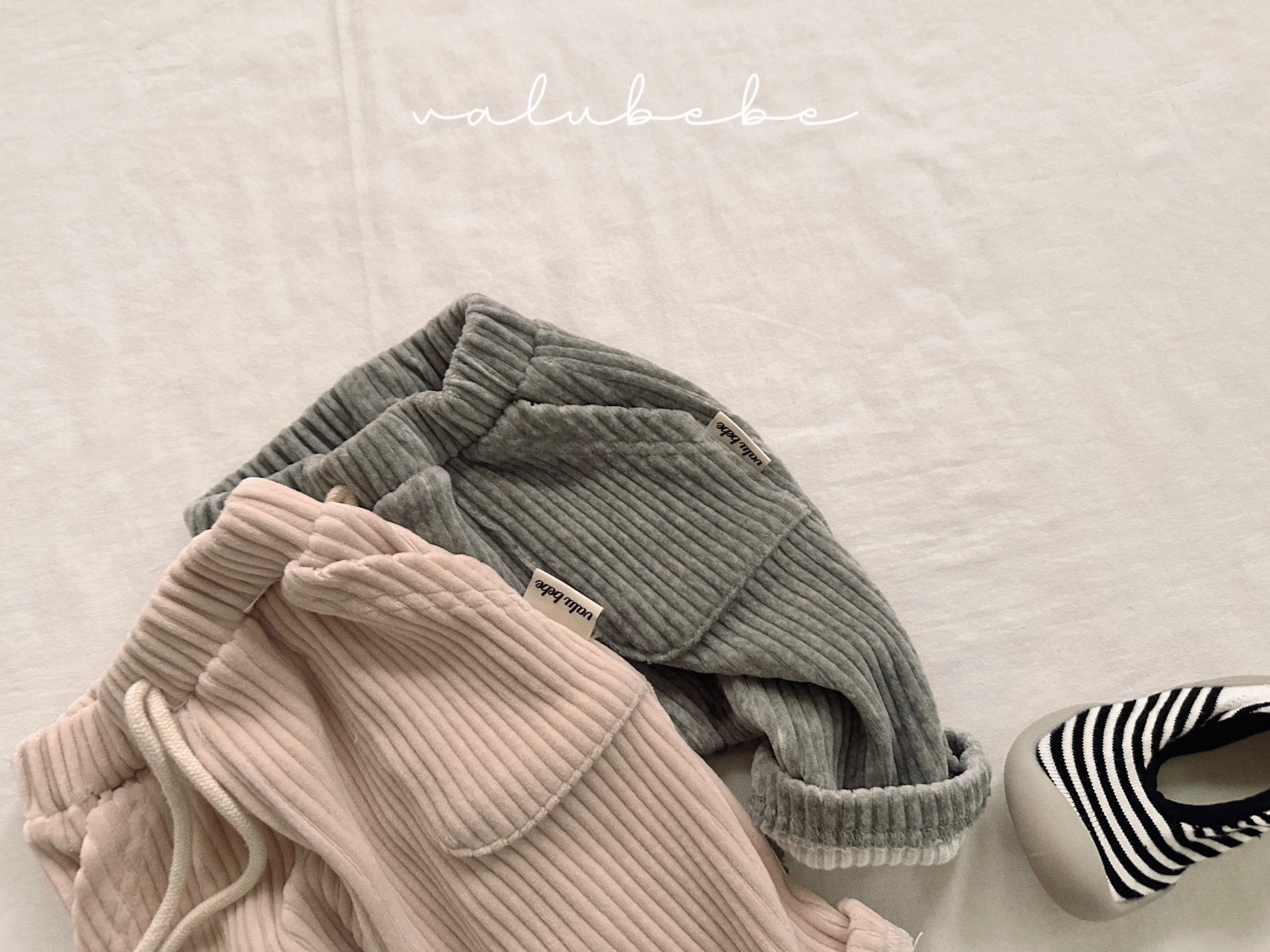 ［valubebe］Katto rib pants (baby)