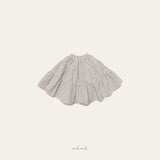 ［MELMEL］Tiered long skirt