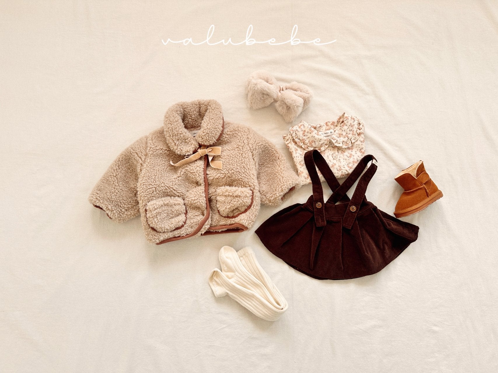 ［valubebe］Aimie pleats skirt (baby)