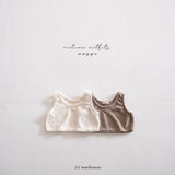 ［anggo］Cream vest