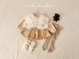 ［valubebe］Point ribbon cape (baby)