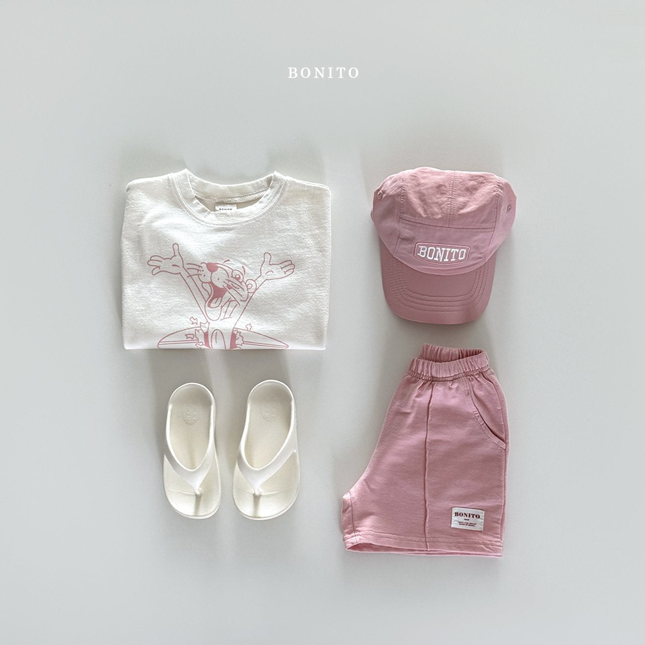 ［Bonito］Line short pants