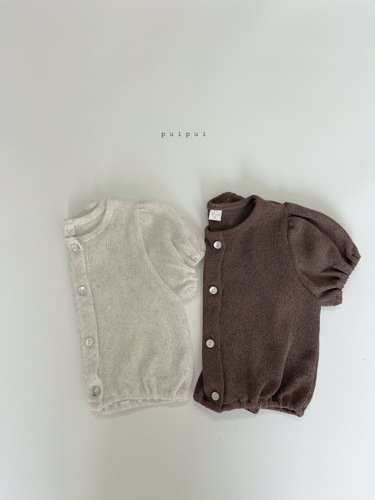 ［puipui］Beach cardigan