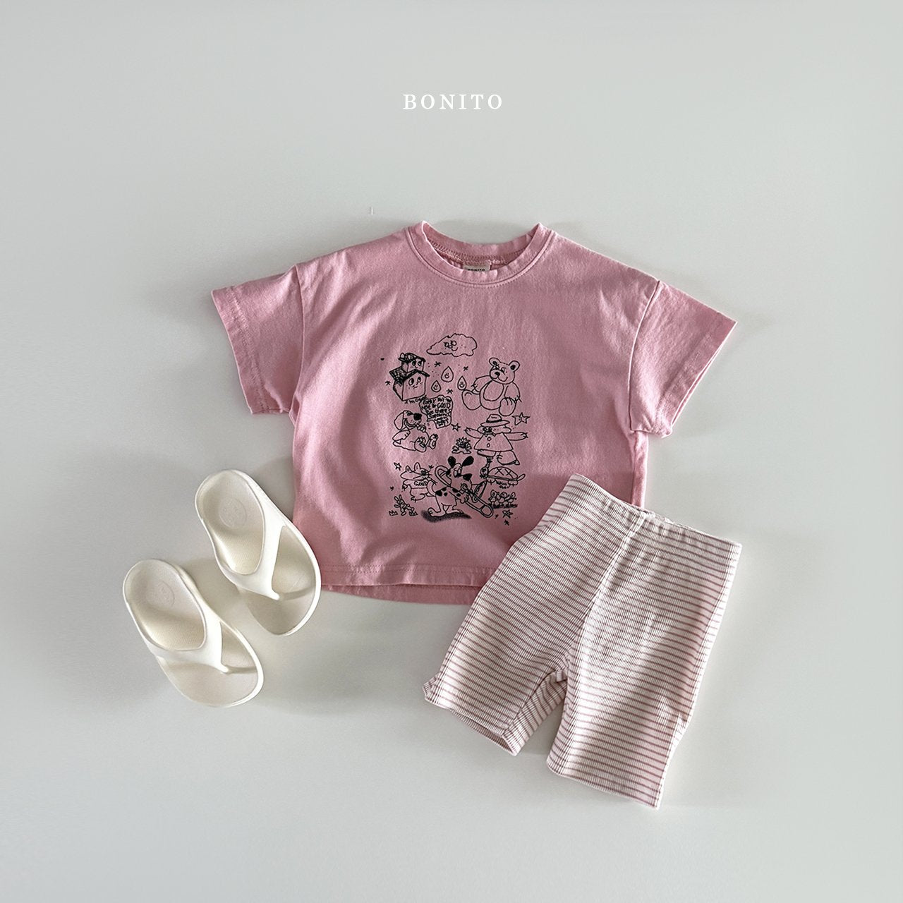 ［Bonito］One plus half leggings