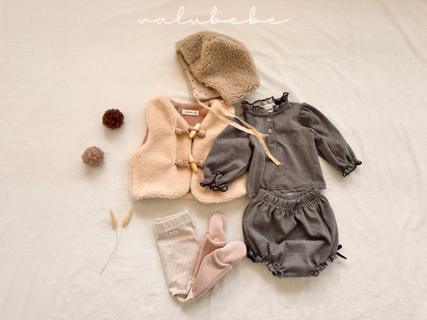 ［valubebe］Holic foot leggings (baby)