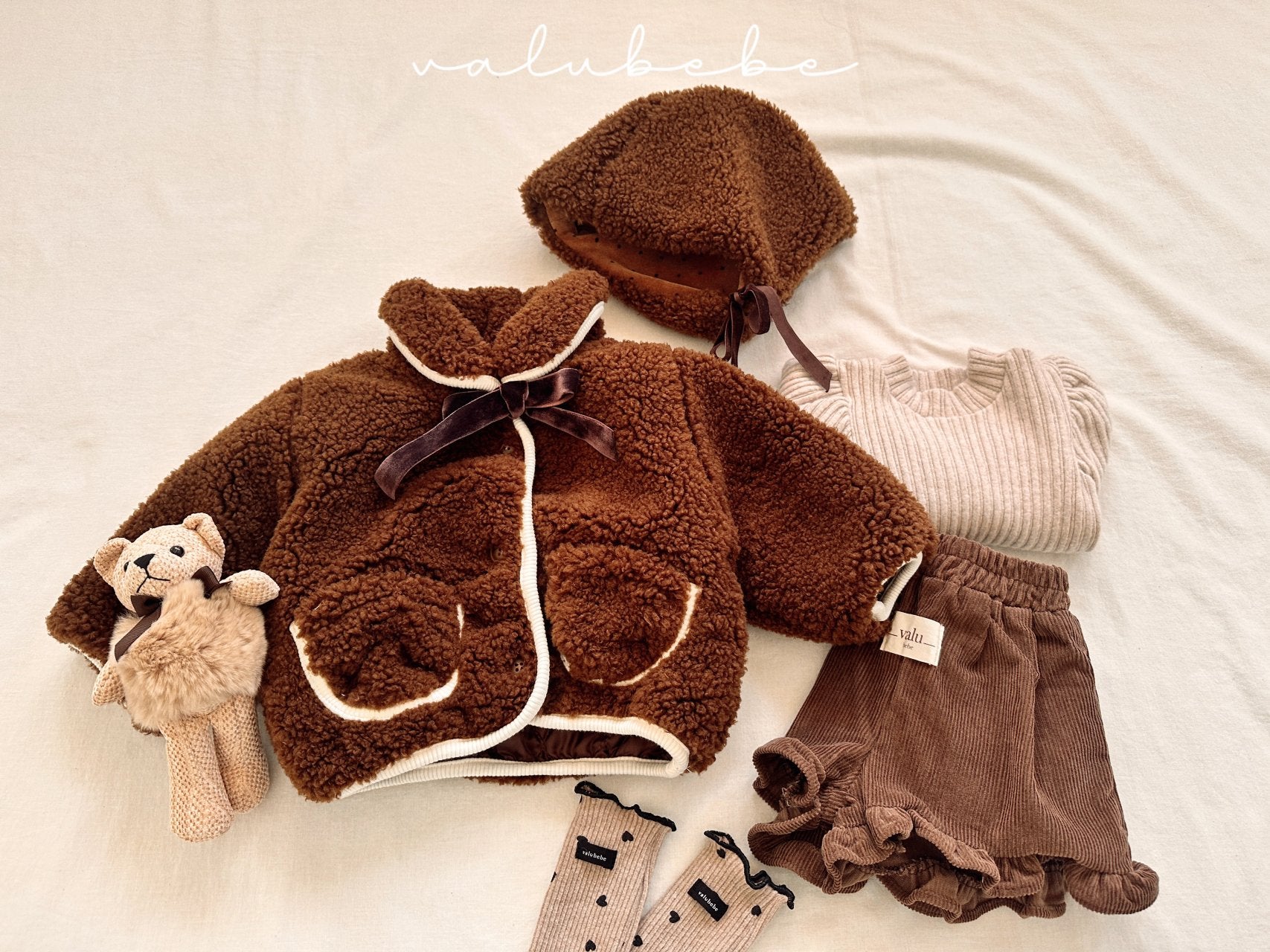 ［valubebe］Elssa half neck puff tops (baby)