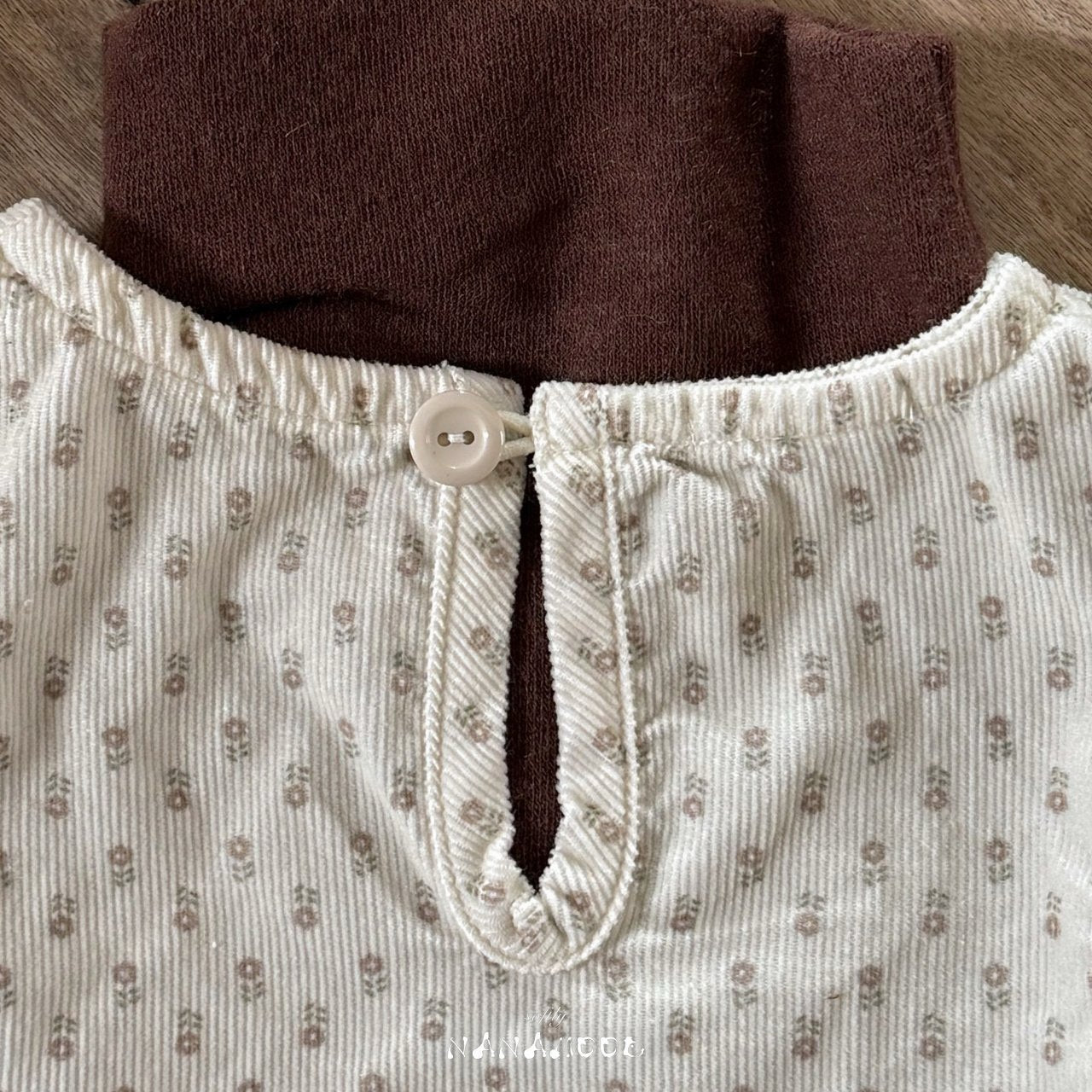 ［nanamood by BANANAJ］Flowly frill set