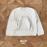 ［BELLOT］Via wool knit (baby)