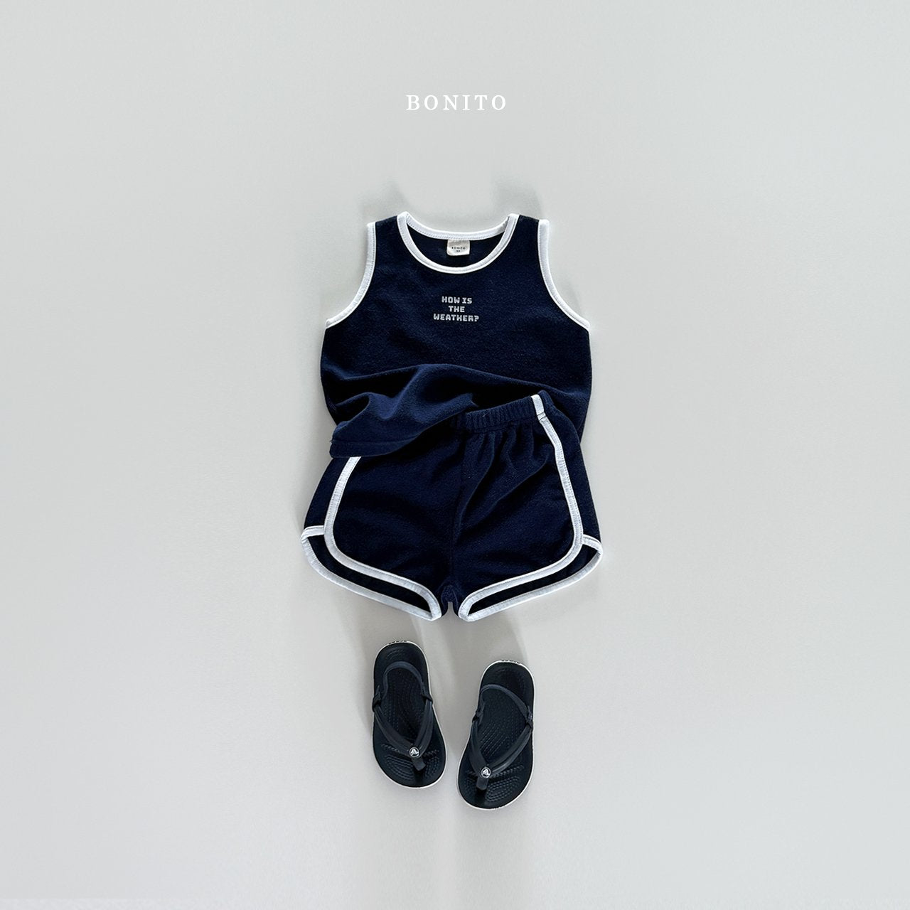 ［Bonito］Weather sleeveless set