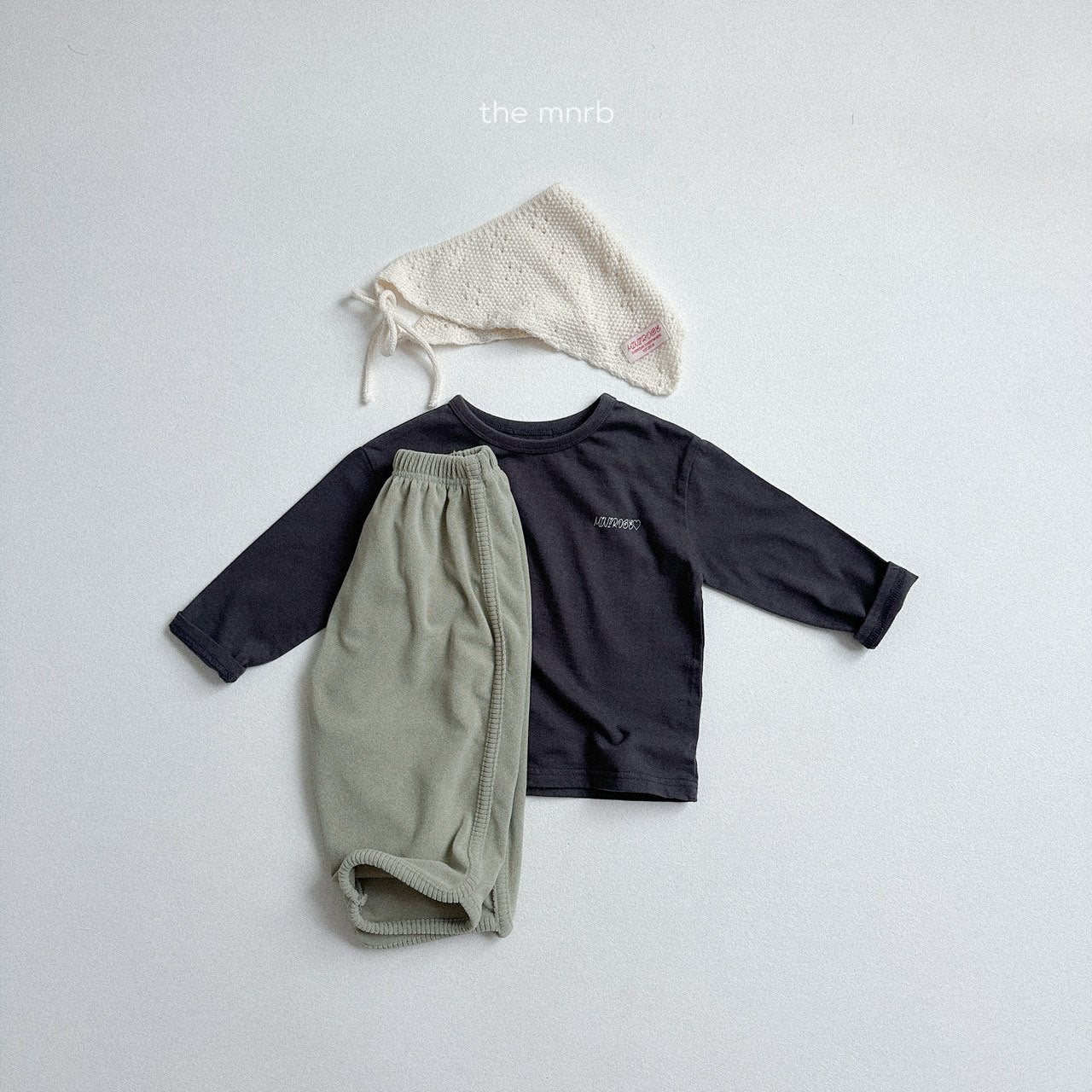 [minirobe]  Dewey terry pants