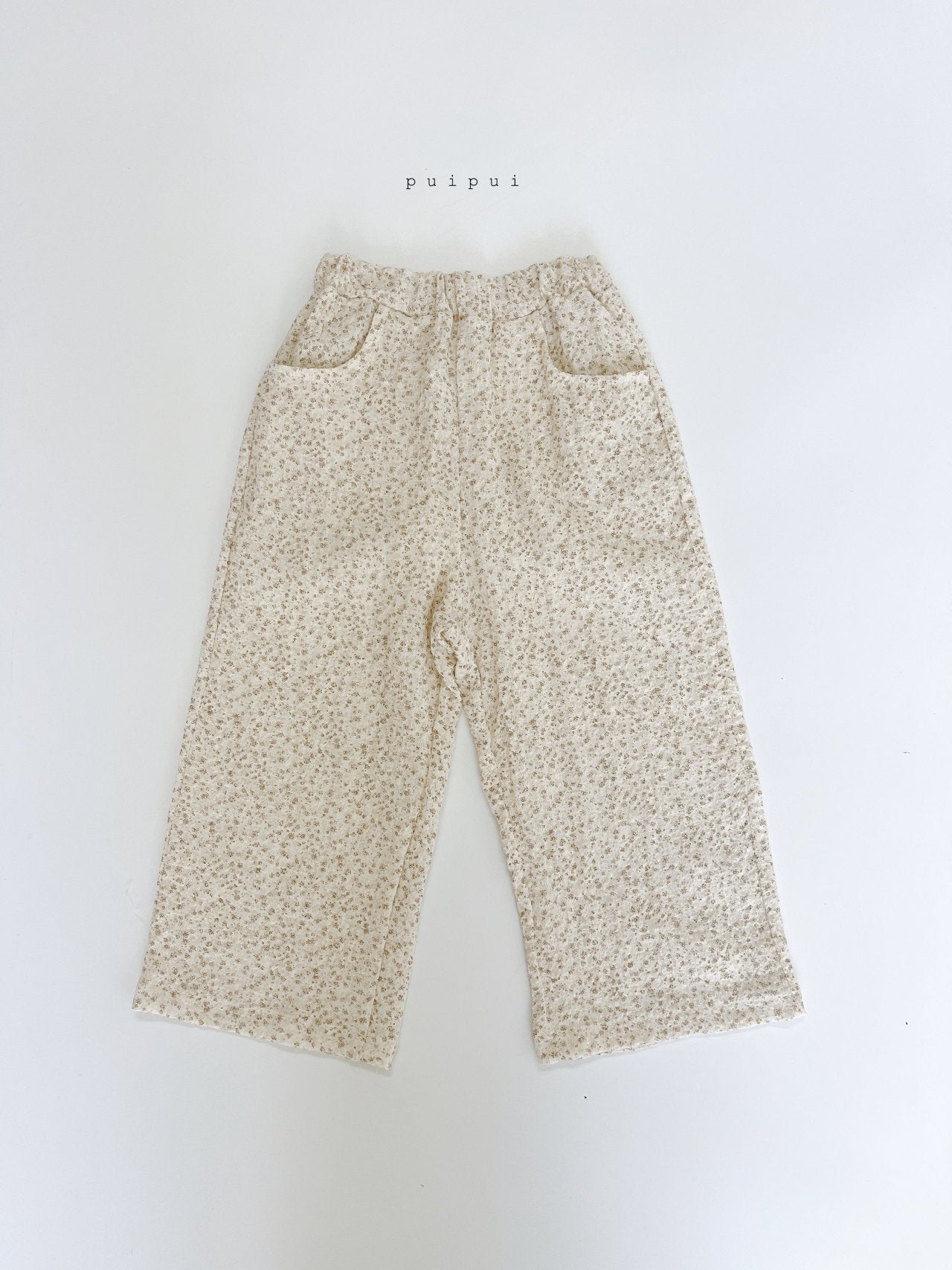 ［puipui］Mist flower pants