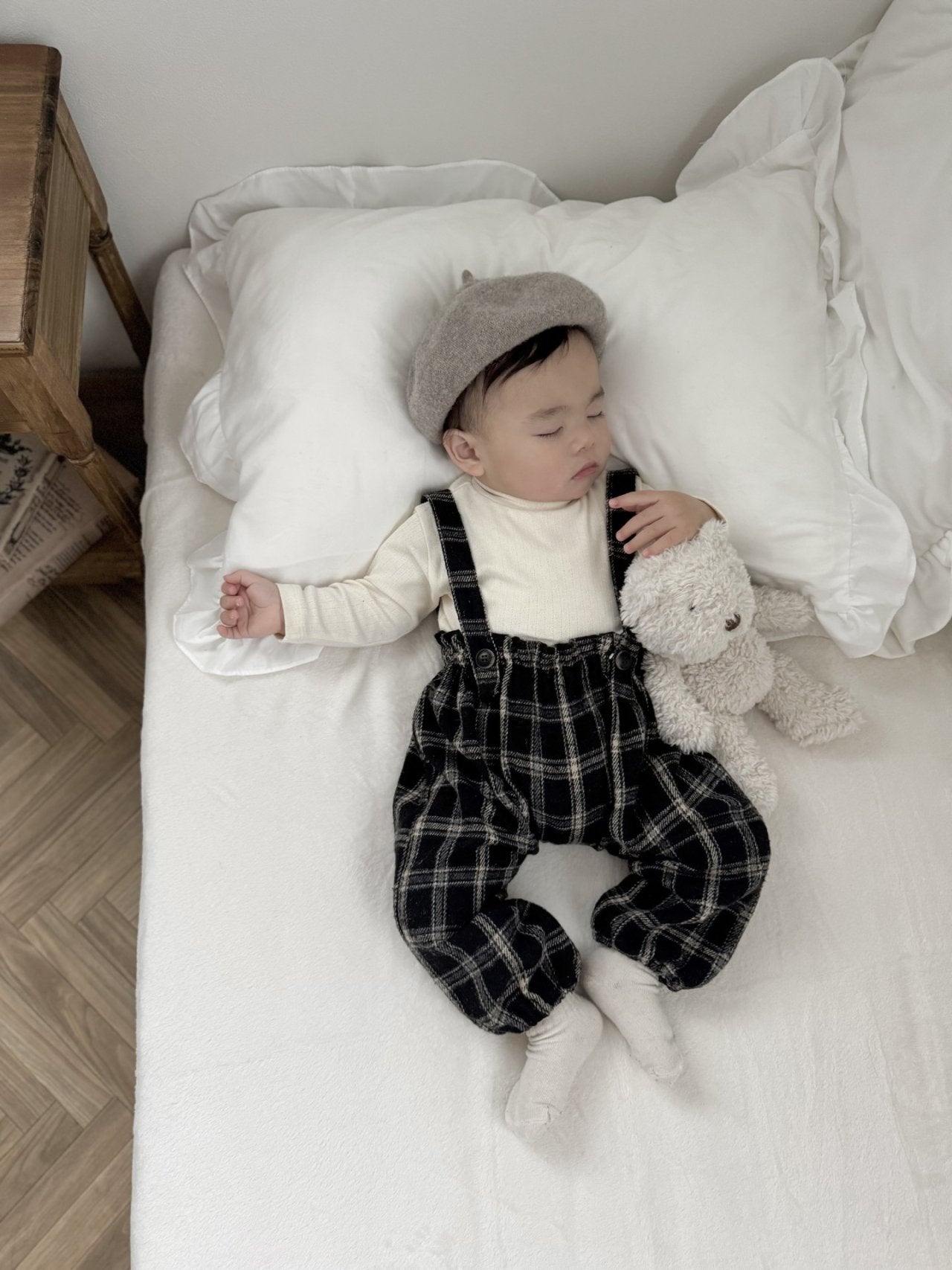 ［mimi market］Eyelet turtleneck tee