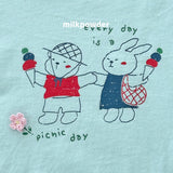 ［milk powder］Pair tee