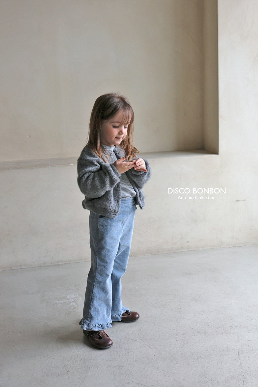 ［DISCO BONBON］Verni corduroy flare pants