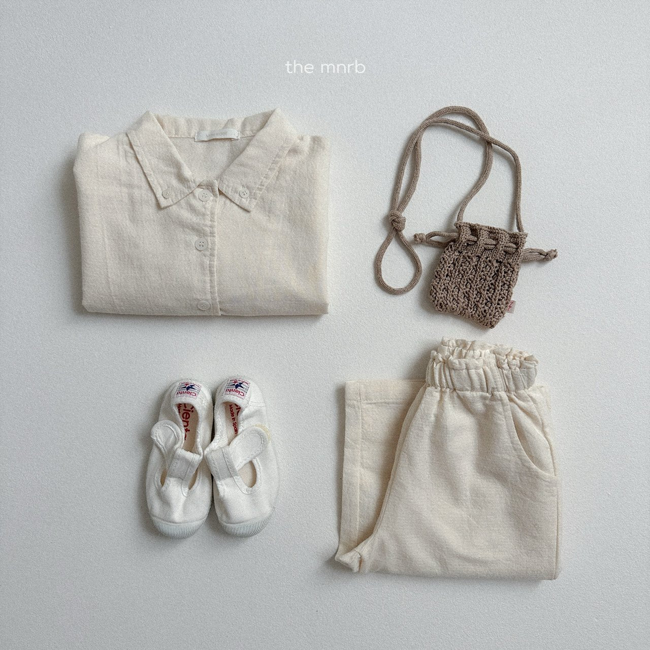 [minirobe] Salt straight pants