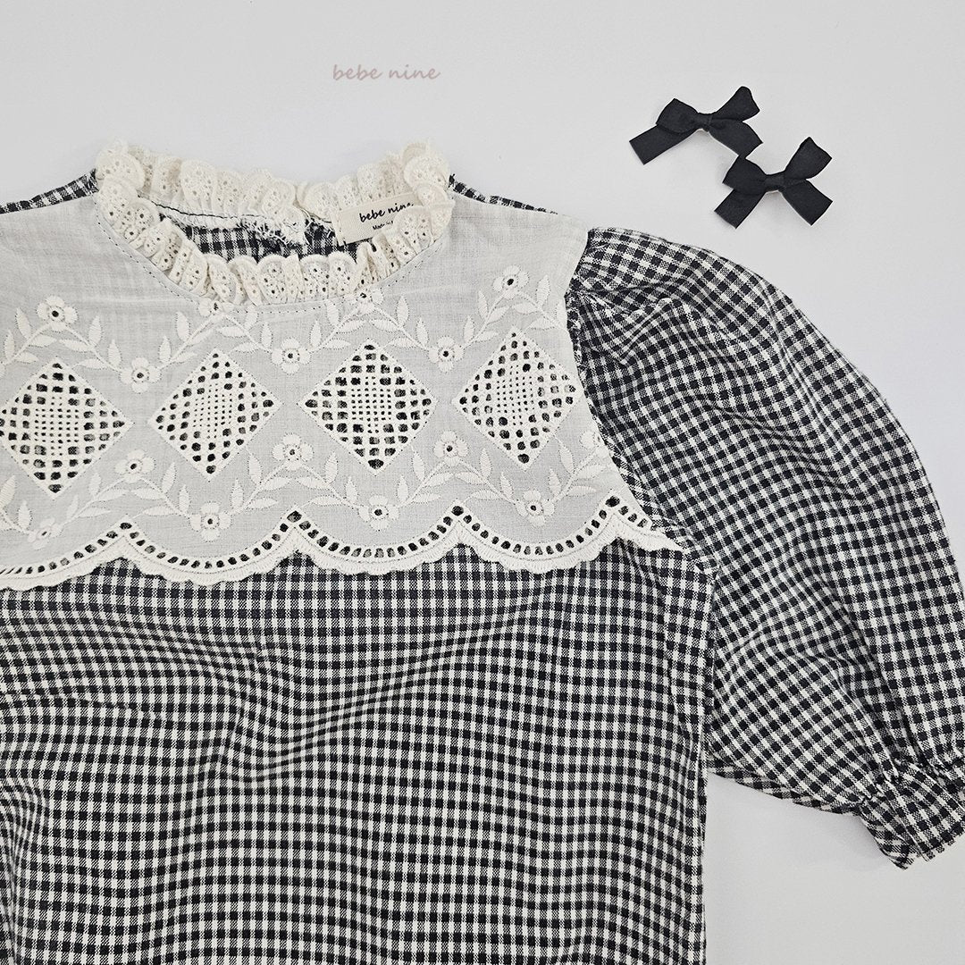 ［bebenine］Monica Check Suit