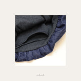 ［MELMEL］Balloon denim skirt