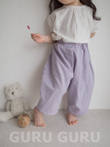 ［guruguru］Curve cotton pants