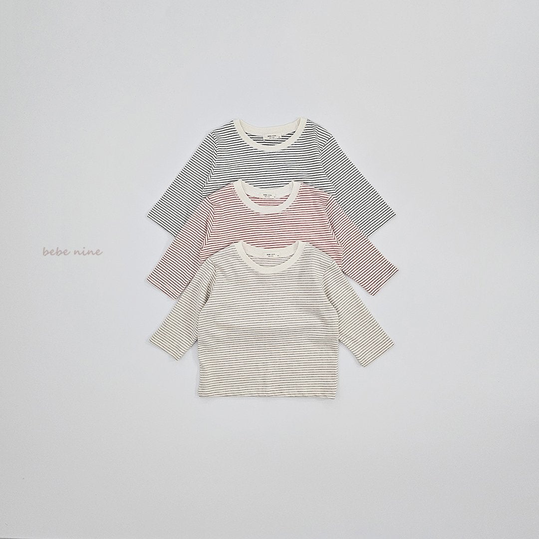 ［bebenine］Malang Stripe Tee