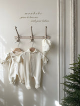 ［monbebe］Cotton velvet bonnet