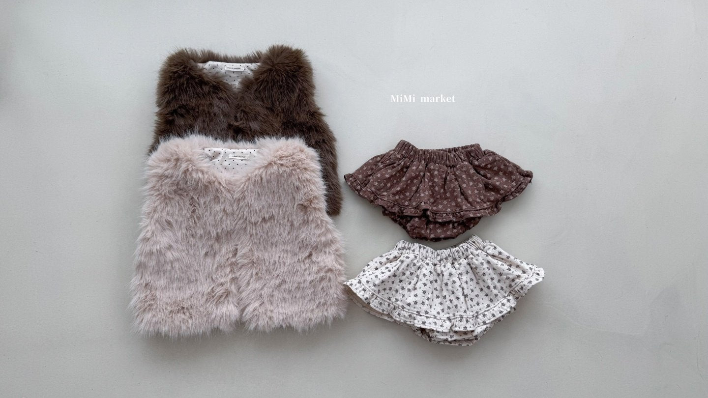 ［mimi market］Botte frill cancan skirt