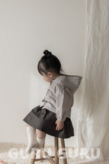 ［guru guru］Stripe hood shirt (baby & kids)