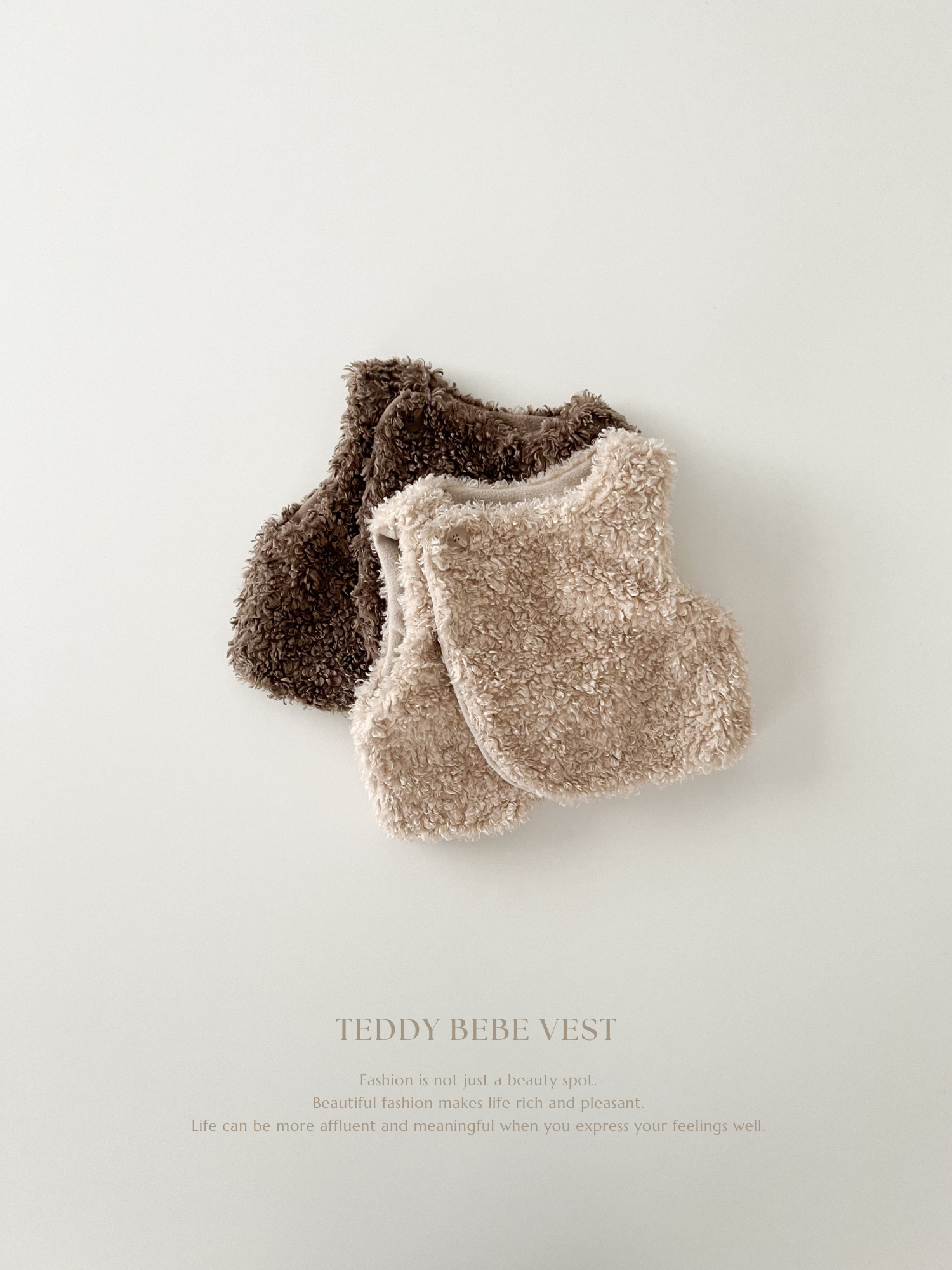 Teddy bebe vest